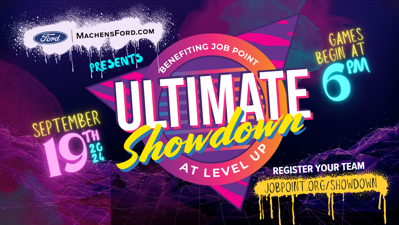 Sponsored by Joe Machens Ford, the Ultimate Showdown will take place on September 19 at Level Up